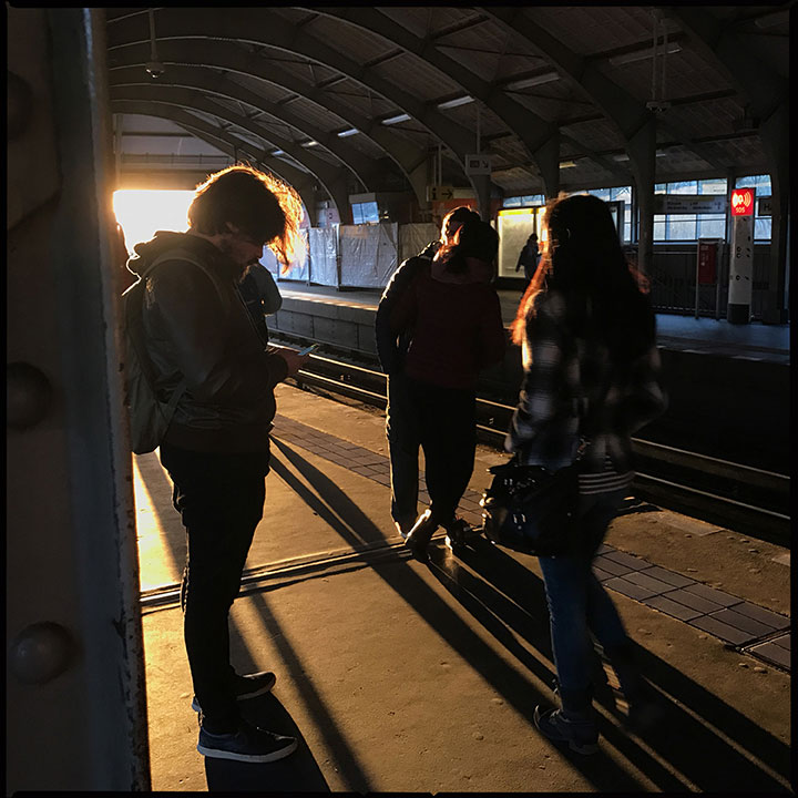 Train station in Berlin