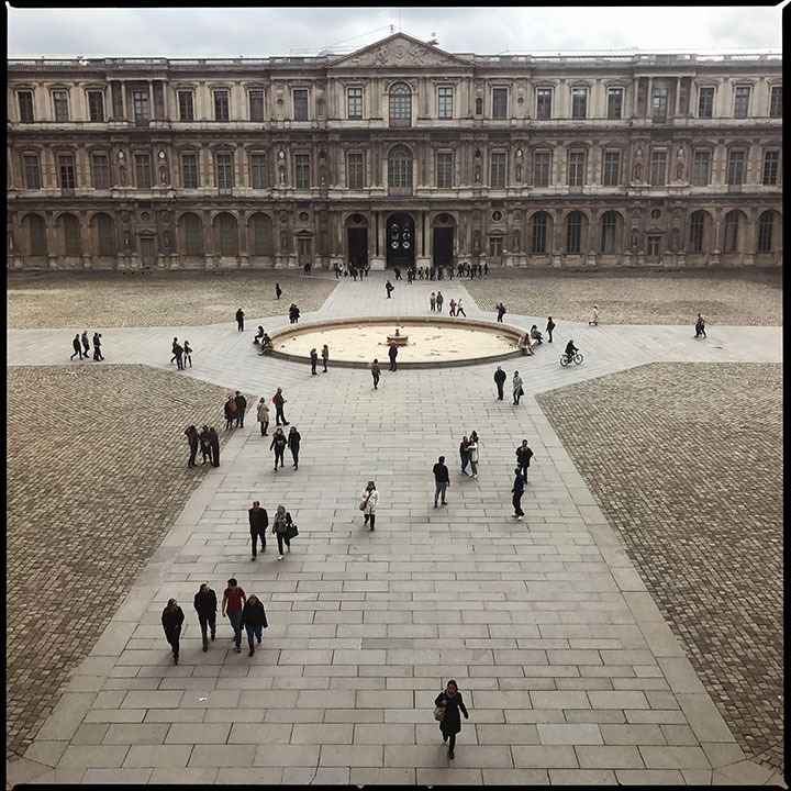 Louvre Museum in Paris, France