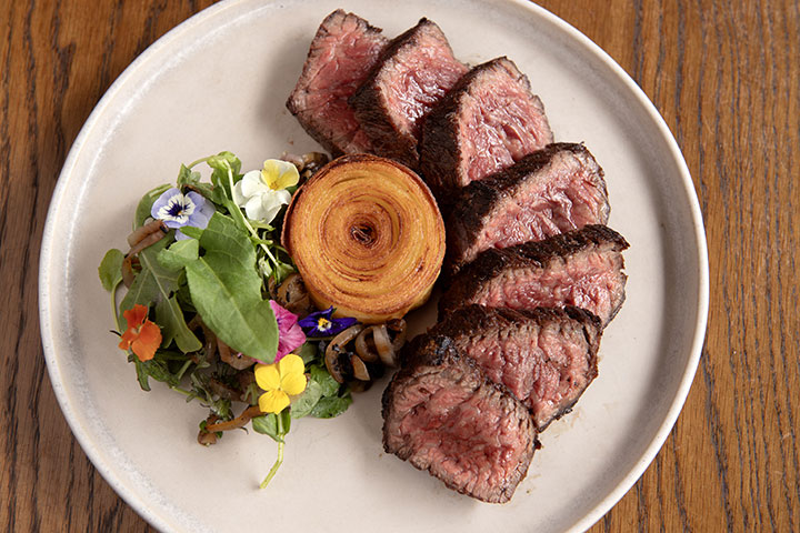 Wagyu Bavette at Hestia