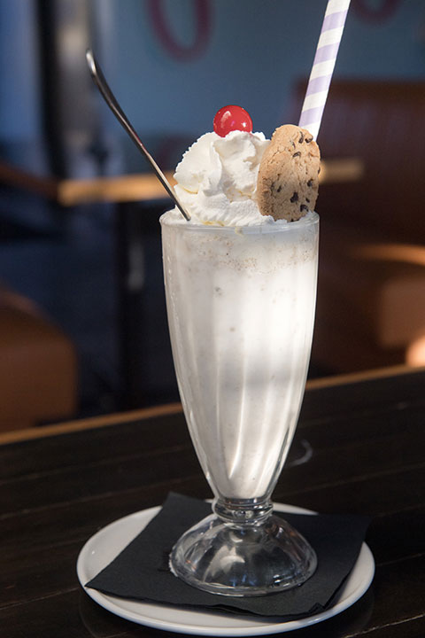 Milkshake at Cluck-N-Burger