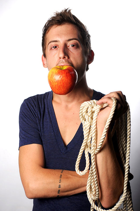 Playwright, actor, and director Bastion Carboni in Austin, Texas