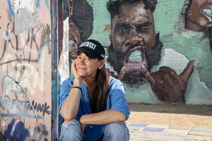 HOPE Gallery owner Andi Scull